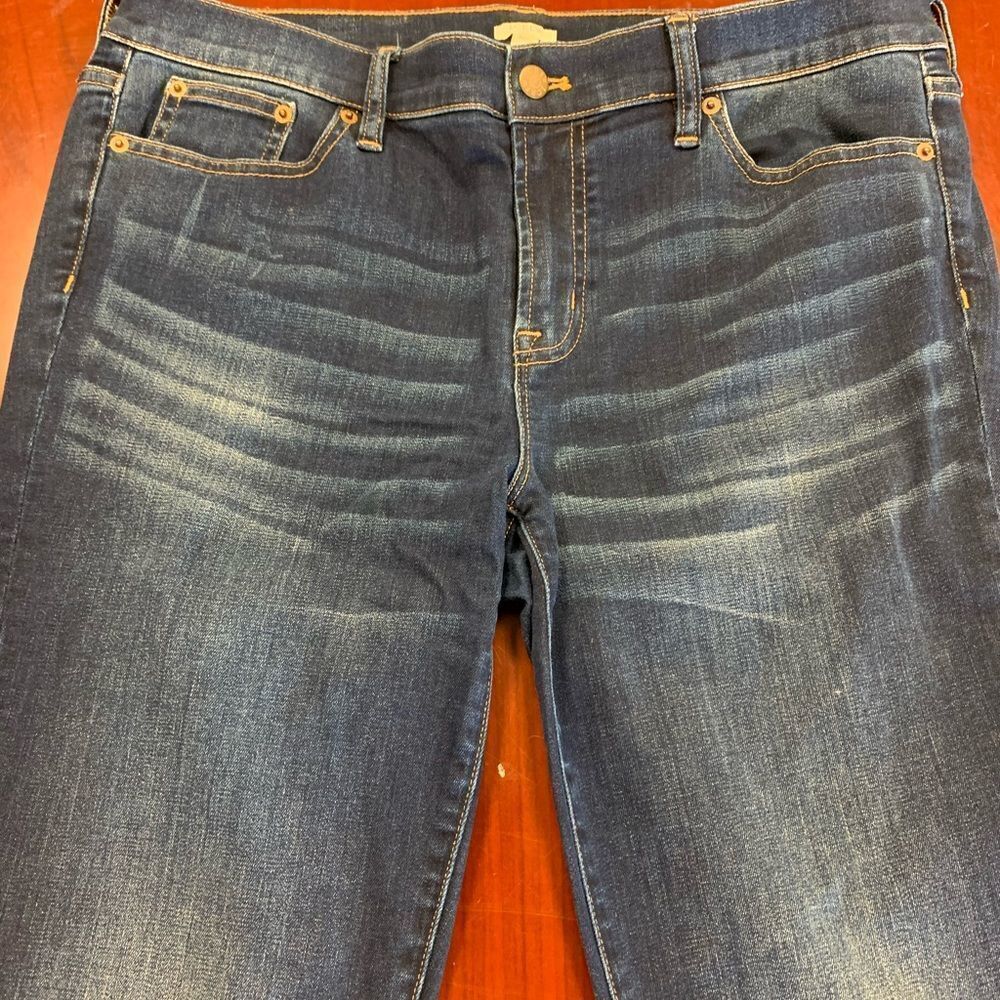 J. Crew Stretch Tapered Jeans sz 32/28 NWOT
